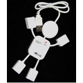 Humanoid shape 4 ports USB hub 2.0